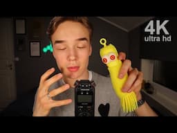 4K ASMR | Ultra Sensitive Triggers For Tingles *TASCAM MIC*