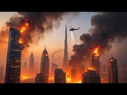 Mass Evacuation in Dubai! Marina Skyscraper Fire Shocks the World, Panic in the Streets