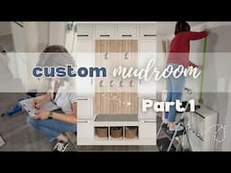 DIY Budget Built-In Mudroom | How I Plan & Save on Custom Projects - Part 1
