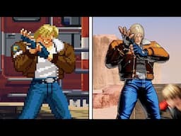 Fatal Fury (2025) vs Garou (1999) Special Moves and Combos!