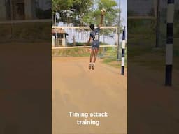 timing attack training #volleyball