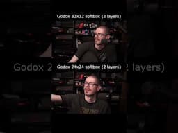 Quick look at the 24x24" Godox Softbox for Video and Photography #SHORTS