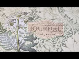 Finishing Off the Botanical Lapbook Journal