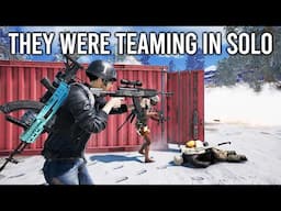 They Were Teaming in PUBG Solo Mode