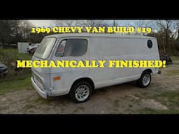 1969 Chevy Van Build #19. All mechanical work done! Tires, Brakes, Headliner. Ready to move on now!