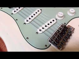 My brand new Fender Custom Shop 1960 Journeyman Stratocaster
