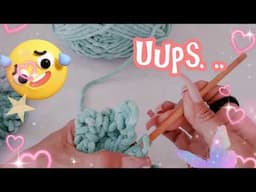TEJE ESTO! En el TRABAJO todas quieren !! 😱 he vendido muchas  Scrunchie /Aesthetic/ Crochet /Facil🧶