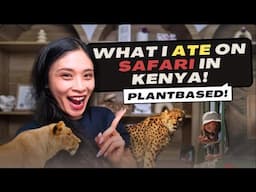 Vlog+What I ate on Safari in Masai Mara, Kenya