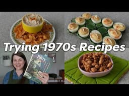 1970s PARTY FOOD from Southern Living - EASY snacks for a party!