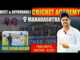 One Of The Best Cricket Academy In Maharashtra 🏏 Cap Pune ❤️ #cricketwithvishal