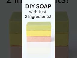 Two Ingredients soap #Shortsvideo