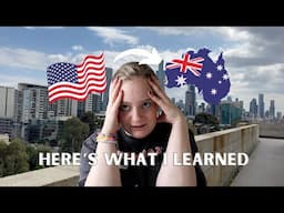 I've lived in Melbourne, Australia for a year now