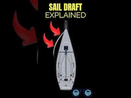 Sail Draft Explained: Beginner Sailing Tips #learntosail  #sailingtutorials  #sailingwithcoconuts