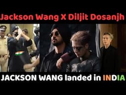 JACKSON WANG landed in India | Jackson Wang talking about India | Jackson Wang X Diljit Dosanjh