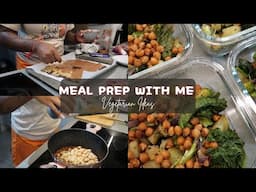 Vegetarian Meal Prep || Date Bark, Buddha Bowl