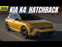 ¡Nuevo KIA K4 HATCHBACK 2026! + DEPORTIVO, MOTOR TURBO y listo para  el MAZDA 3 y HONDA CIVIC👍