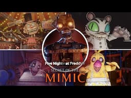 FNAF Secret Of the Mimic - All Boss Fights + ENDING