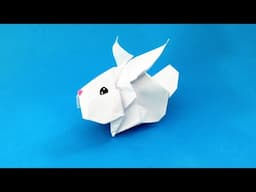 How to make an origami rabbit  Paper rabbit