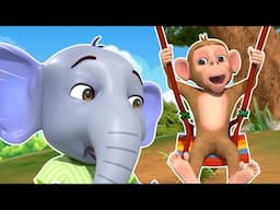 बन्दर का झूला | Bandar Jhoola Jhool Raha Hai | Popular Rhymes For Kids