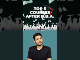 Top 5 Courses After BBA #shorts