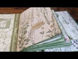 Botanical Lapbook Journal  - Removable Journals