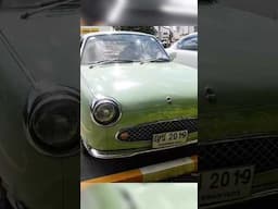 ขายNissanFigaroสีเขียว #สงครามส่งด่วน #automobile #vintage