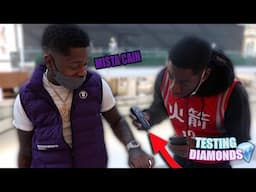 TESTING STRANGERS DIAMONDS PT. 7 😭💎 FT. MISTA CAIN HOUSTON GALLERIA MALL | PUBLIC INTERVIEW