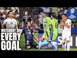 Goal by Goal 🍿 – The final day of Round 3! | Every Goal – MD 10 | AFC Asian Qualifiers™ Road To 26