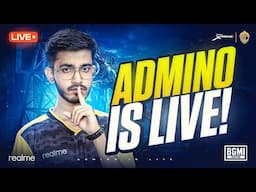 ADMINO IS BACK! | BGMI SCRIMS AND CLASSIC LIVE | ADMINO GAMING |