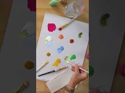 Paint Yellow Tulips in less than an hour!