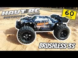 HAVTRC RC027 60+ Kph BRUSHLESS 1/14 Scale 3S Basher Truggy! @Harvestoy