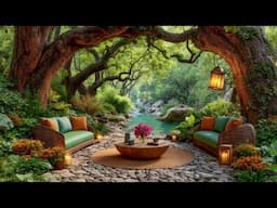 Whispering Lantern Glade & Happy Jazz Tunes 💐 Relaxing Jazz Instrumental Music for Positive Moods