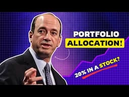 How Big Should Your Bet Be in a Single Stock? | Joel Greenblatt | Investment