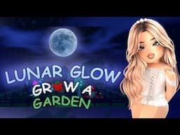 🌙 I GOT A RACCOON! GROW A GARDEN LUNAR MOON UPDATE! New Plants, Codes and More! | PearlLilac 🌙