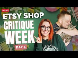 🟢 LIVE Auditing YOUR Etsy Shops
