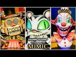 FNAF Secret of the Mimic - All Bosses & All Endings