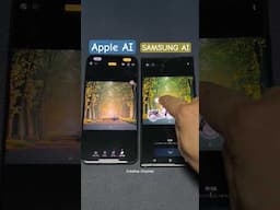 Samsung s24ultra AI vs Apple iphone 15promax AI #samsung #apple #ai #smartphone
