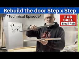 EP 435 Rebuild door step x step vintage travel trailer camper.1954 Aloha traveling