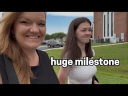 She DID IT! 🎉 | Large Family Vlog
