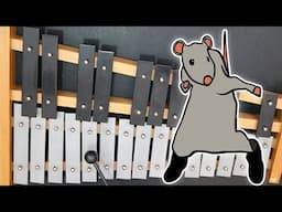 Tocando Rat Dancing Meme en mi Xilófono Económico