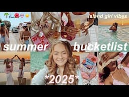 100+ SUMMER BUCKET LIST IDEAS 2025 YOU'LL ACTUALLY WANT TO DO 🍓 how to have a pinterest girl summer