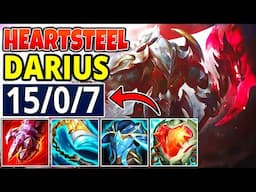 HEARTSTEEL DARIUS IS OP - HOW TO PLAY DARIUS TOP | New Build & Runes S15 - League of Legends