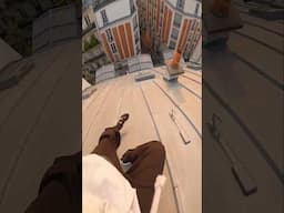 🐈‍⬛ #paris #parkour #rooftops