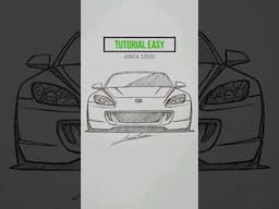 Como desenhar um Honda S2000 #comodesenhar #comodesenharcarros #desenhosfaceis #tutorial #carros