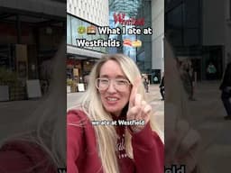 🍰 Everything we ate in Westfields 🍣🥨 VIRAL Dubai chocolate cheesecake