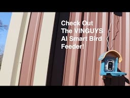 VINGUYS Smart Bird Feeder