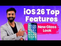 Top iOS 26 Features You Need to Know! | Apple Intelligence, Live Translate, Liquid Glass UI & More