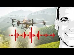 Drony mohou být nové traktory. V Asii už osévají pole | Podcast Živě