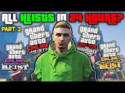 The ALL HEISTS Speedrun is a NIGHTMARE... | GTA Online PC Enhanced Stream
