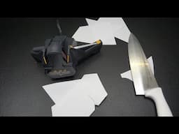 Sharpen ANY Knife In Under 30 Seconds (Worksharp) Bing, Bam, Boom DONE...